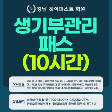 [1:1 대면/비대면] 생기부 관리 패스 BASIC (10시간 진행) - 1회차 면담 2시간 일정 예약 (생기부컨설팅)